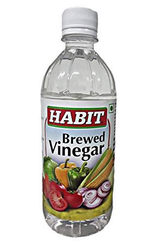 Habit Habit Combo Pack of 1 Brewed Vinegar 500ml and 1 Apple Cider Vinegar 473ml (2 Packs Combo)