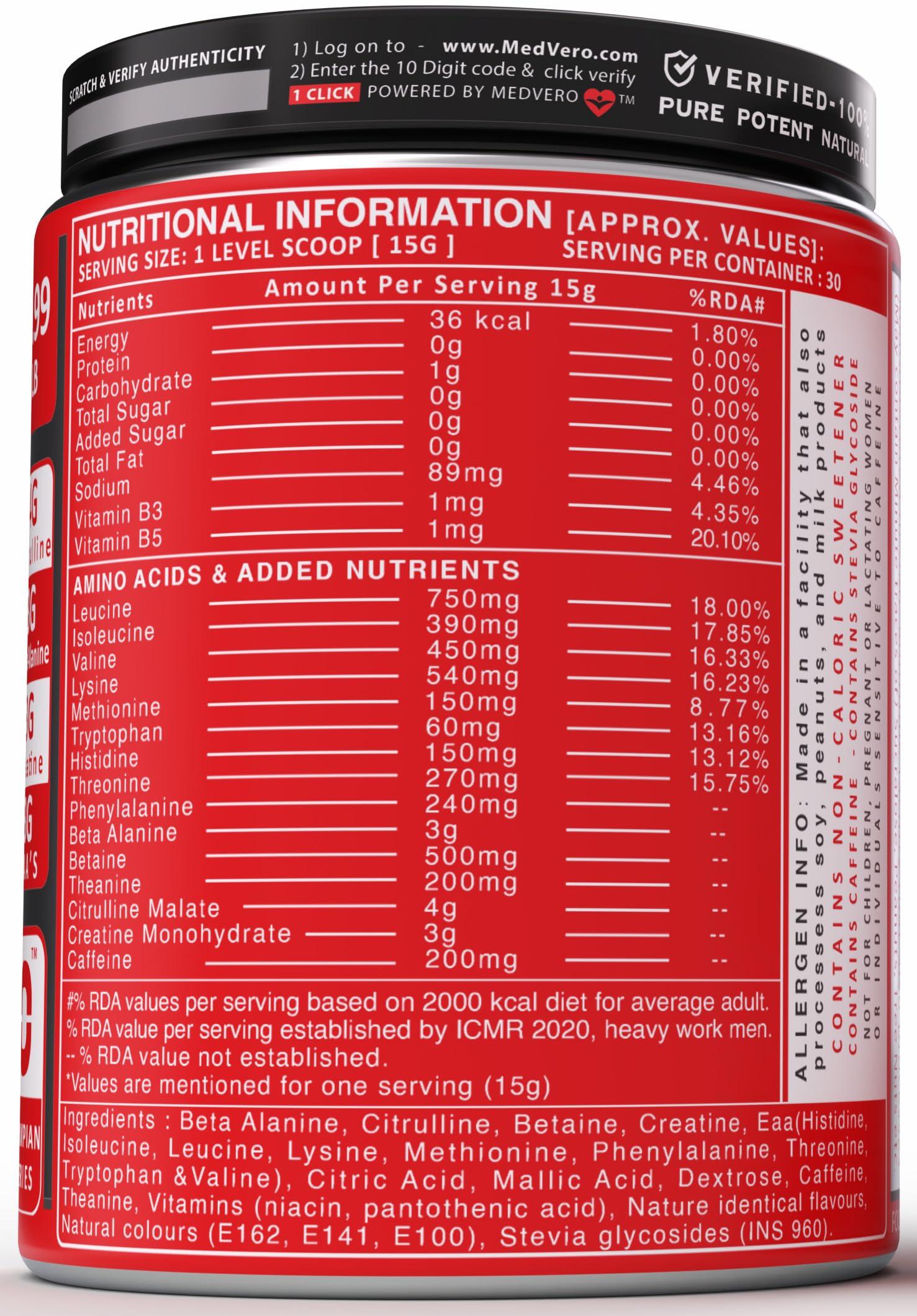 Grizzly Nutrition Grizzly Nutrition ,True Legend-Olympian Standard,Dualstage Pre Workout +Eaa Intra Workout-V2 Genesis 900Gram,32+ Performance Boosters (Lime+Kiwi-Dual Pack),Energy+ Prebooster 75 Serv,Powder