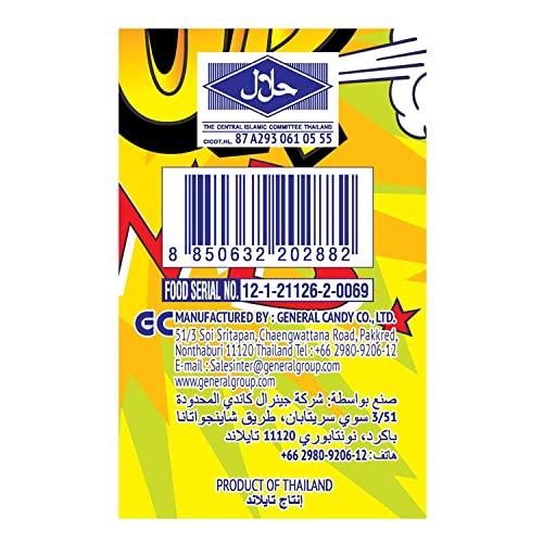 Zour Bomb Zour Bomb Lemon Candy - Pack Of 4 (110 G Each), Sour Candy In Lemon Flavor Combo Pack, Product Of Thailand | Share With Friends & Family - 440 Gm