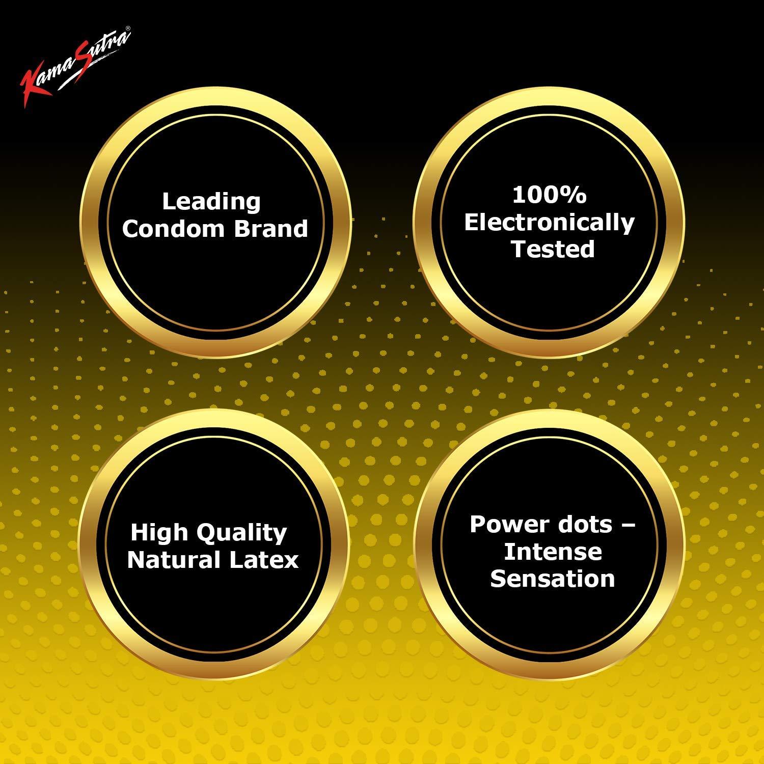 arman international A \'KS_CONDOM\' Mango Flavour Condom Made of Natural Rubber Latex For Men(1 Pack Of 10 Condom Each)