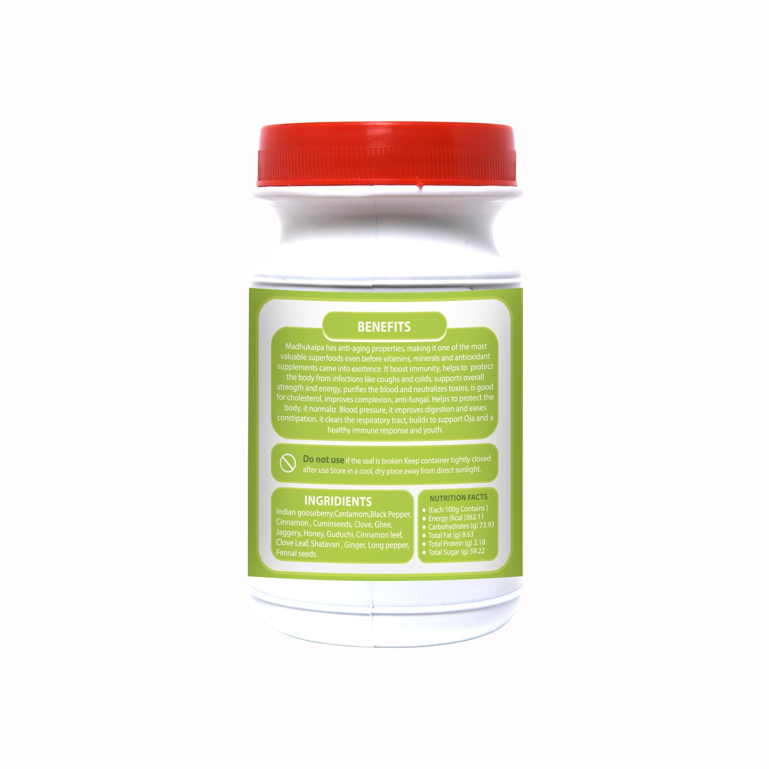 Madhumakshika Madhumakshika Natural Pure Lehya (500gm) | Amla Candy (250gm) | without any Preservative and Additives Combo Pack of 2