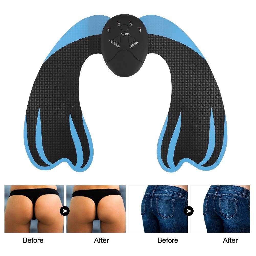 Tonysa Buttock Massager, U Shaped Design Massage Pad, 6 Levels Working Intensity for Self-Training Home