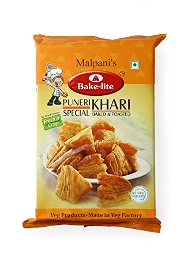 Bakelite Food Processing Pvt Ltd Malpani's Bakelite Fresh and Crisp Special Khari (Each 200g)- Pack of 2