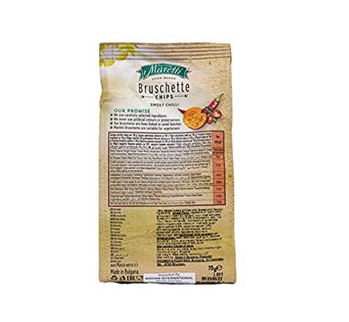 Maretti Maretti Oven Baked Bruschette Chips Sweet Chili, 70 grams