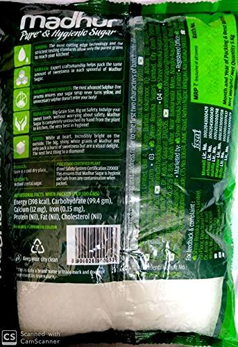 Kten SINCE 1984 TASTY FOOD... HEALTHY MOOD! Madhur Pure Sugar, 5kg Bag