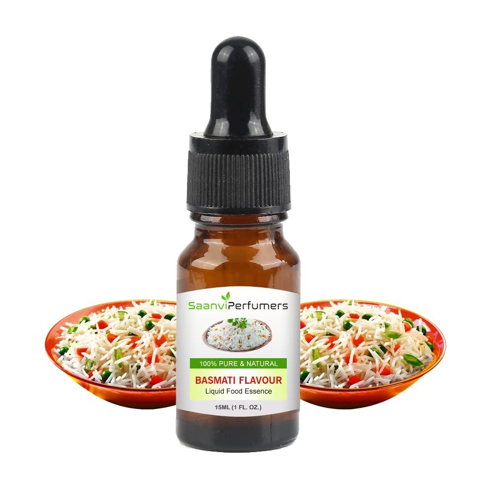 Generic Saanvi Perfumers Basmati Biryani Food Flavour Essence 15ml For Used in Veg and Non Veg Biryani and Others Desserts