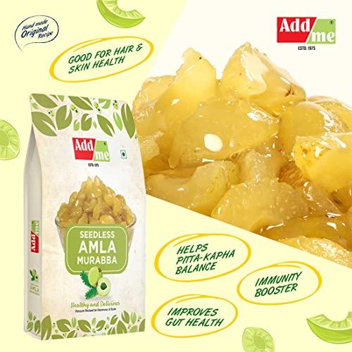 Add me Add me homemade Dry Amla Murabba without seed 1Kg, awla murabba 1Kg Fresh Vacuum Pack