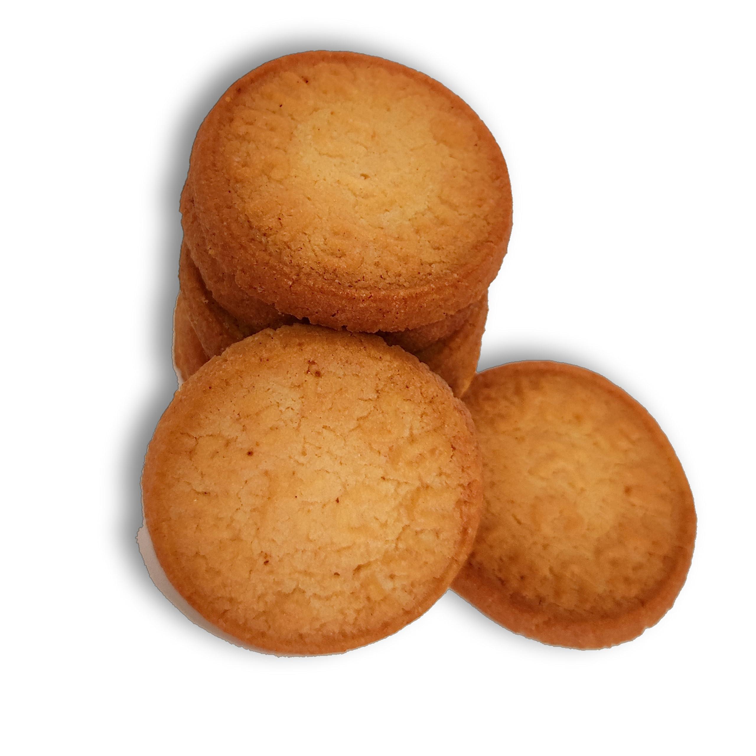 Kabir Cakes KABIR CAKES Desi Ghee Shrewsbury Biscuits | High Protein Butter Cookies - Shrewsbury | Butter Cookies (Whole Wheat, 400GM Box)