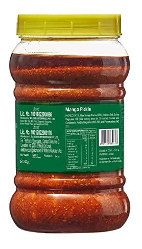 NILON'S NiLoN\'s Mango Classic - Achar/Pickle - Aam ka achar - Rajasthani Pickle - Traditional Achar - 850 Gm Pack of 1
