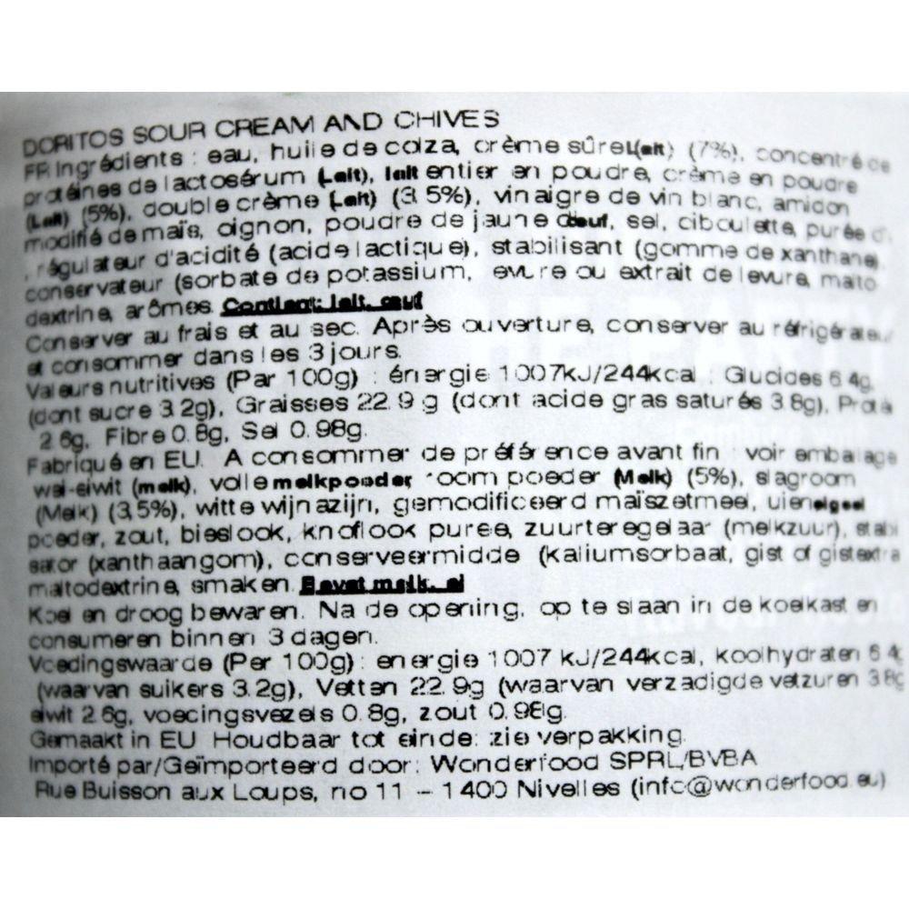 Doritos Doritos Dip - Cool Sour Cream and Chives, 300g Jar