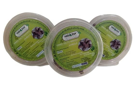 NABARNA NABARNA Ambula Dried Salty Mango(200g) - Premium Handmade Vegetarian Snack with Sweet and Salty Flavors - Pure Homemade Taste - Ideal for On-the-Go Snacking and Gatherings