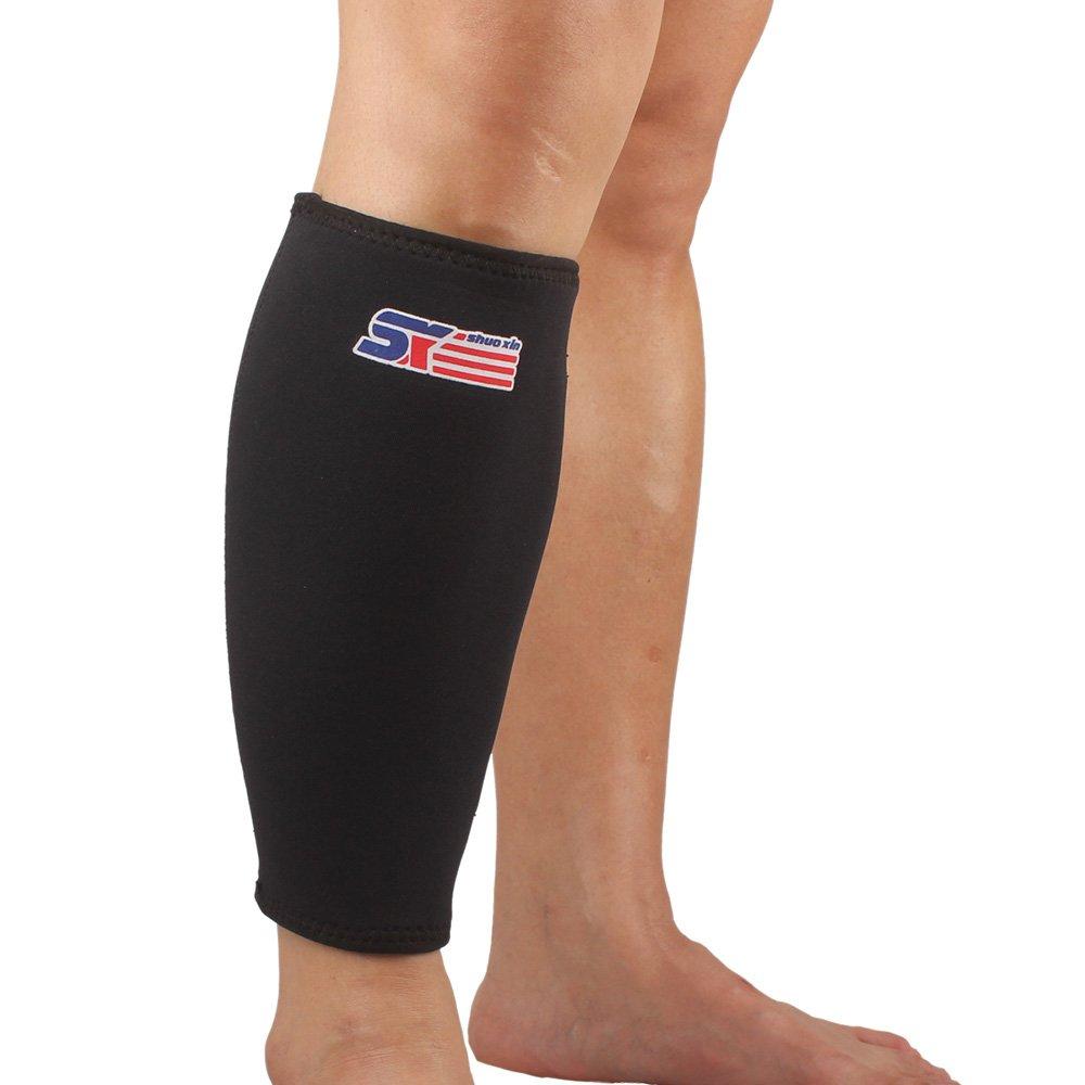 Decdeal Decdeal SX561 Sport Calf Stretch Brace Support Protector Wrap Shin Running Bandage Leg Sleeve Compression