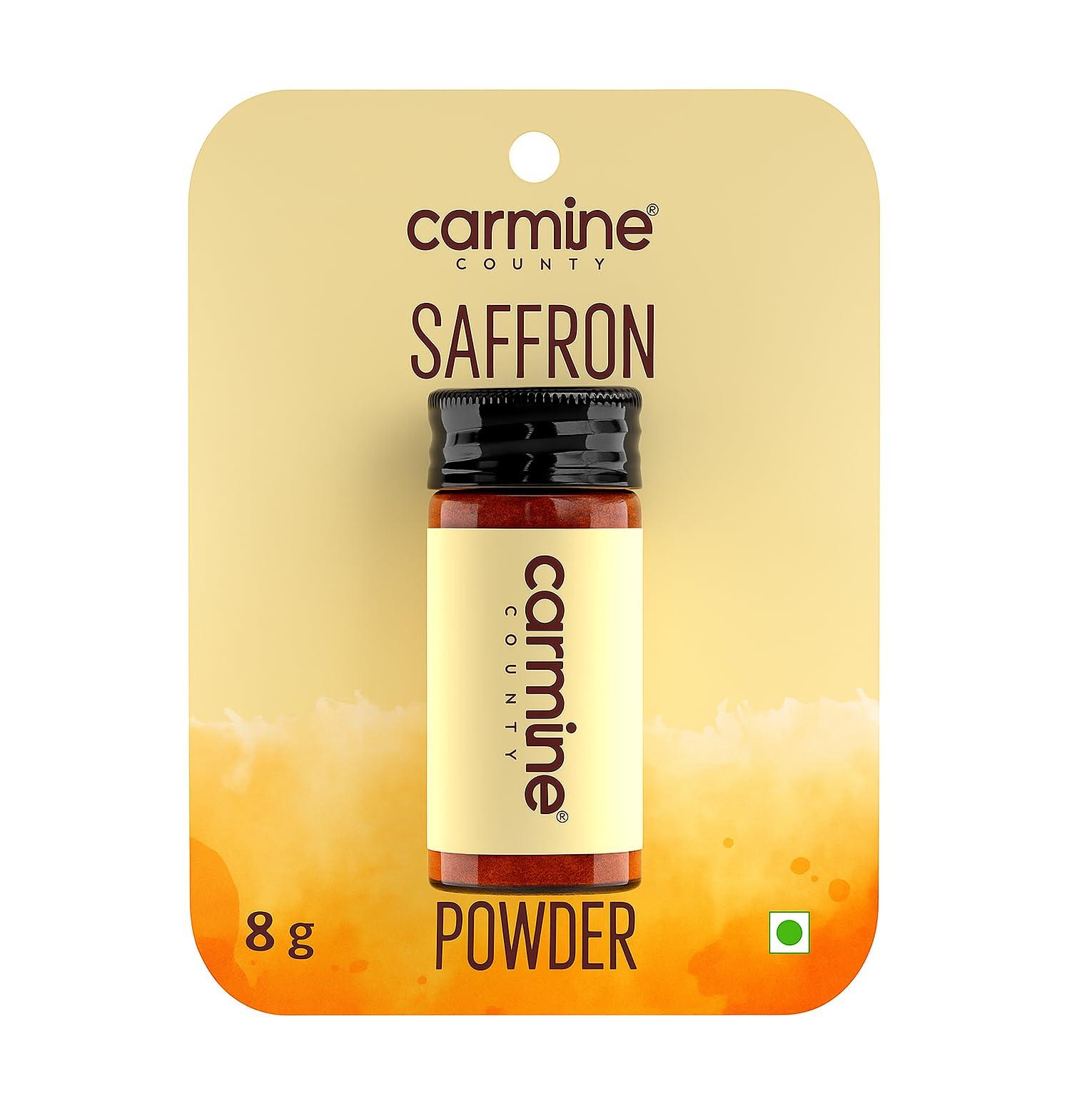 Carmine County Carmine County Premium Saffron Powder - Powdered Sun Dried Natural Saffron (10 g)