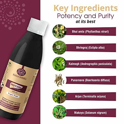 Solace Holistics Solace Holistics Holiver Suger Free Liver Syrup 300ml Pack of 1