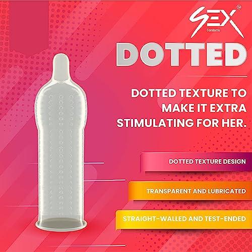 MEDIBAR MEDIBAR More Dots Condoms for Men | Vibe Chocolate ~ First time with (1600 DOTS) For more Last-Long pleasure | 10 Count (Pack of 2)