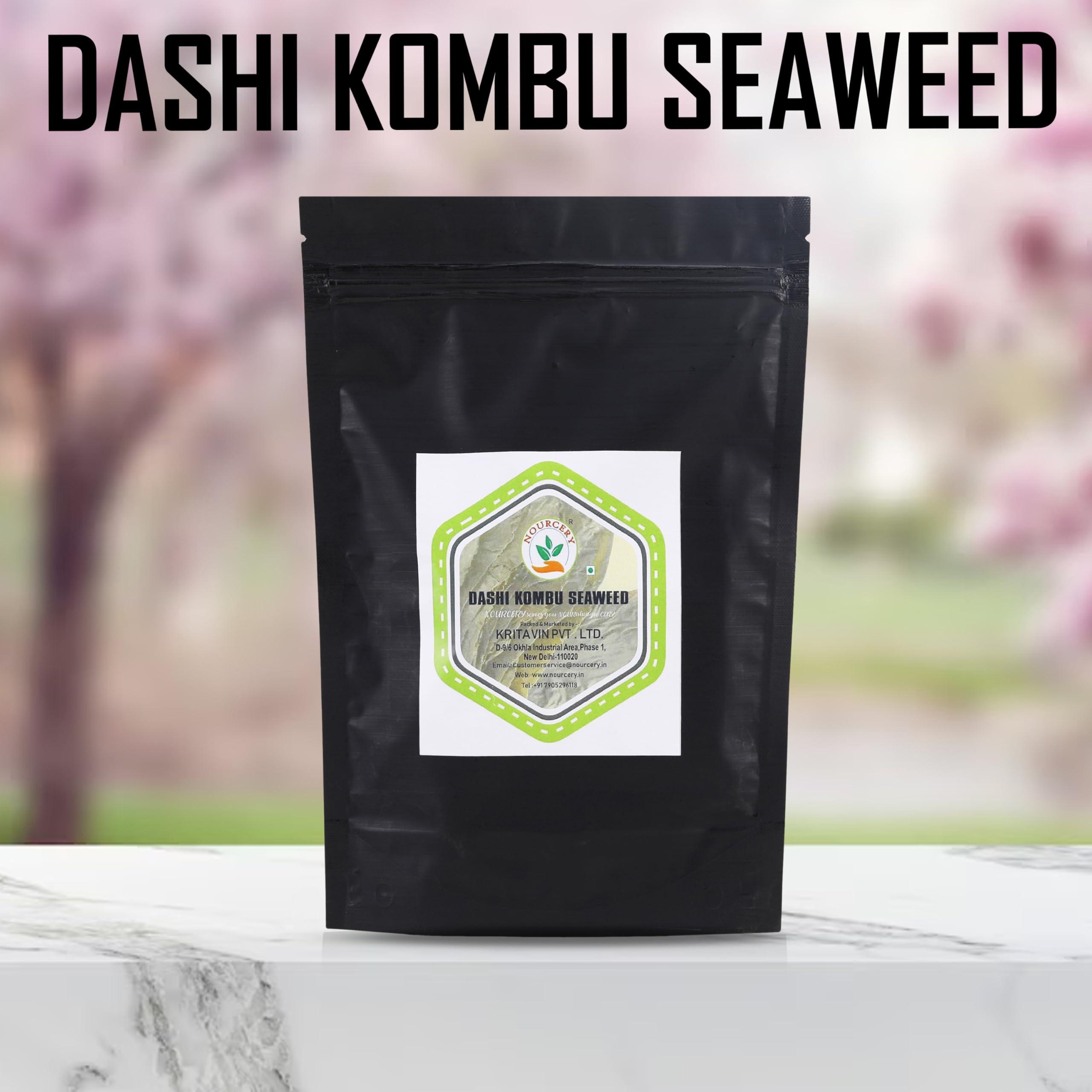 NOURCERY Nourcery Dried Kombu Strips, 50g (Dashi Kombu Dried Kelp)