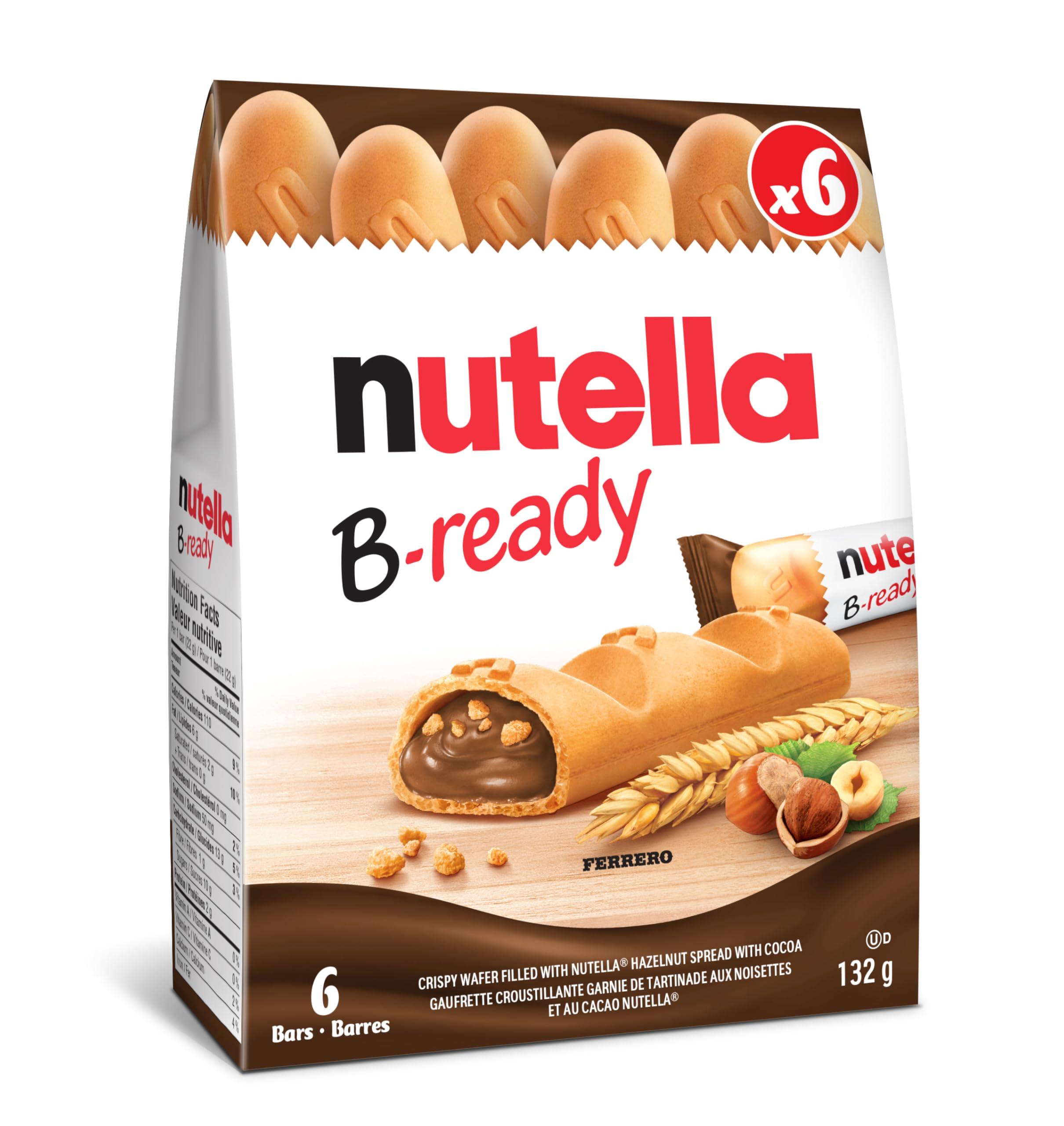 Nutella Nutella B-Ready Hazelnut, 2 X 22 G