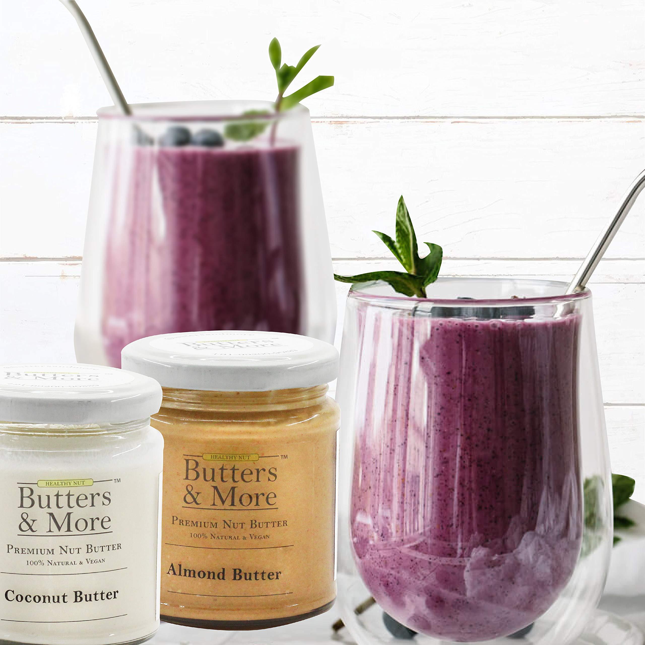 Butters & More Butters & More Vegan All Natural Cashew Butter (Pack of 3x200G) Keto & Diabetic Friendly Creamy Unsweetened Nut Butter. Super Saver Pack.