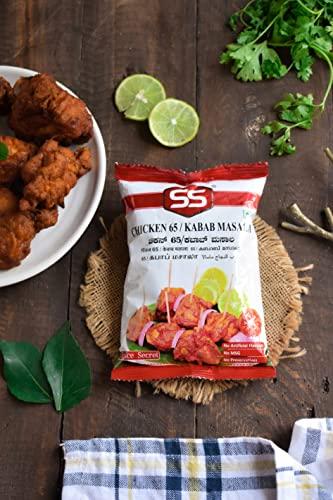 SS MASALAS SS Masalas Chicken 65 Masala Powder 320g (80g Pouch Pack of 4)