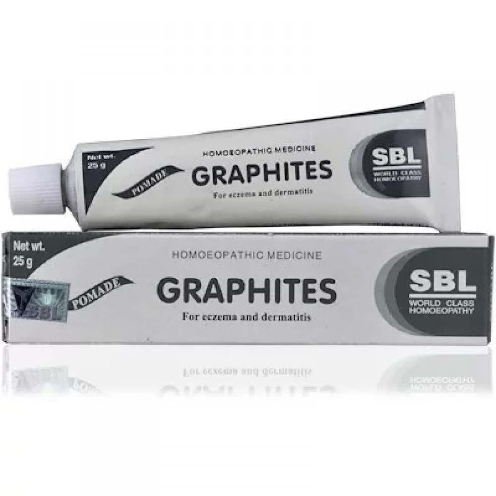 KRIG\'S SBL Graphites Ointment Homeopathy - SKIN CARE 25gm - Pack Of 4 Tubes