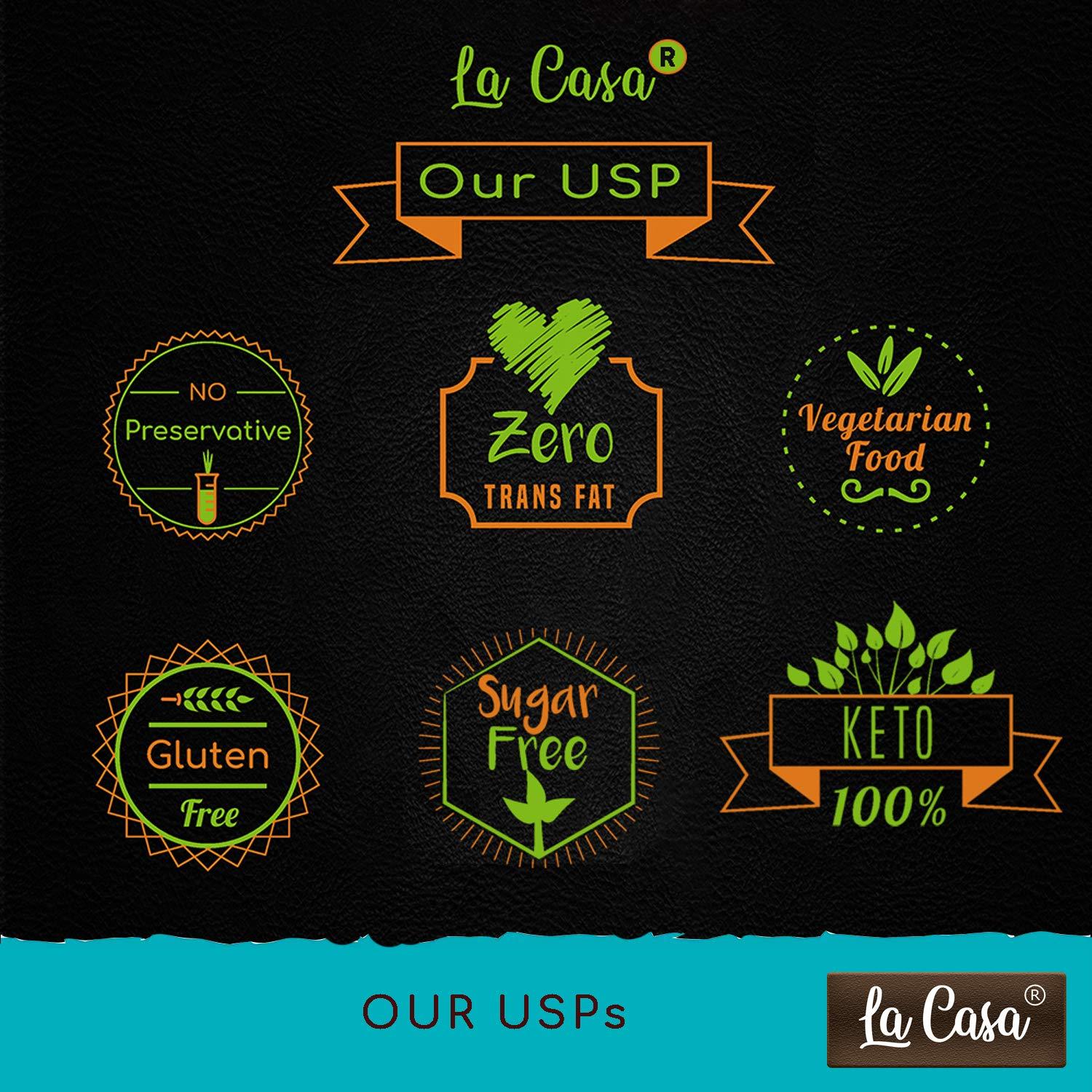 La Casa La Casa Afghani Saffron | Original Kesar | Premium A++ Grade Keshar | Purest Finest Zafran Threads | 1gm |