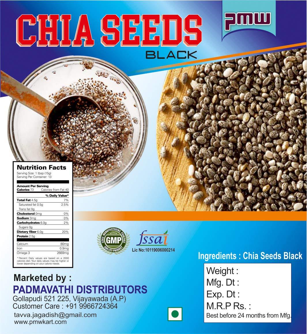 Pmw Pmw - New Jar Pack - Chia Seeds - 100 Grams