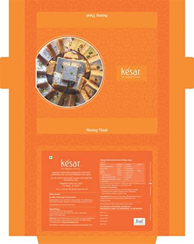 Dessert Drama Dessert Drama by Kesar Sweets | Sweets Gift Pack Kaju Katli, Mung Dal Barfi, Doda Burfi, Motichoor Laddu | Desi Ghee Sweets Indian Mithai - 1 kg Assorted Sweets | Premium Corporate Sweets Gift Hamper 