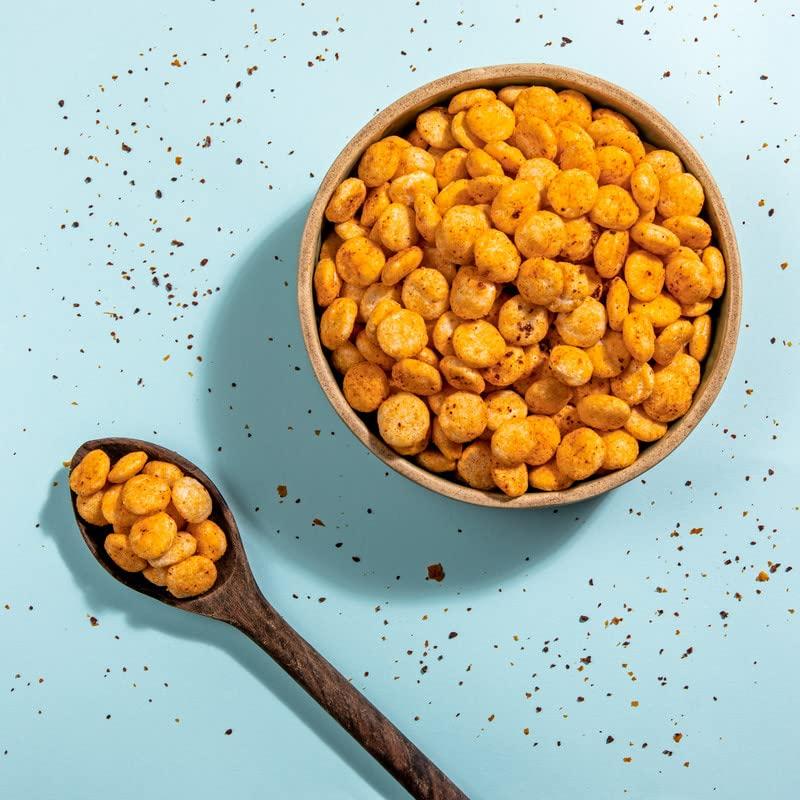 FOURTHIRTY FourThirty Chilli Cheese Puffs | Tasty Healthy Snacks | Gluten-Free Snacks | Made With Avocado Oil | Vegan | Sugar-Free | No Preservatives | 2 x 55 g | Pack of 2