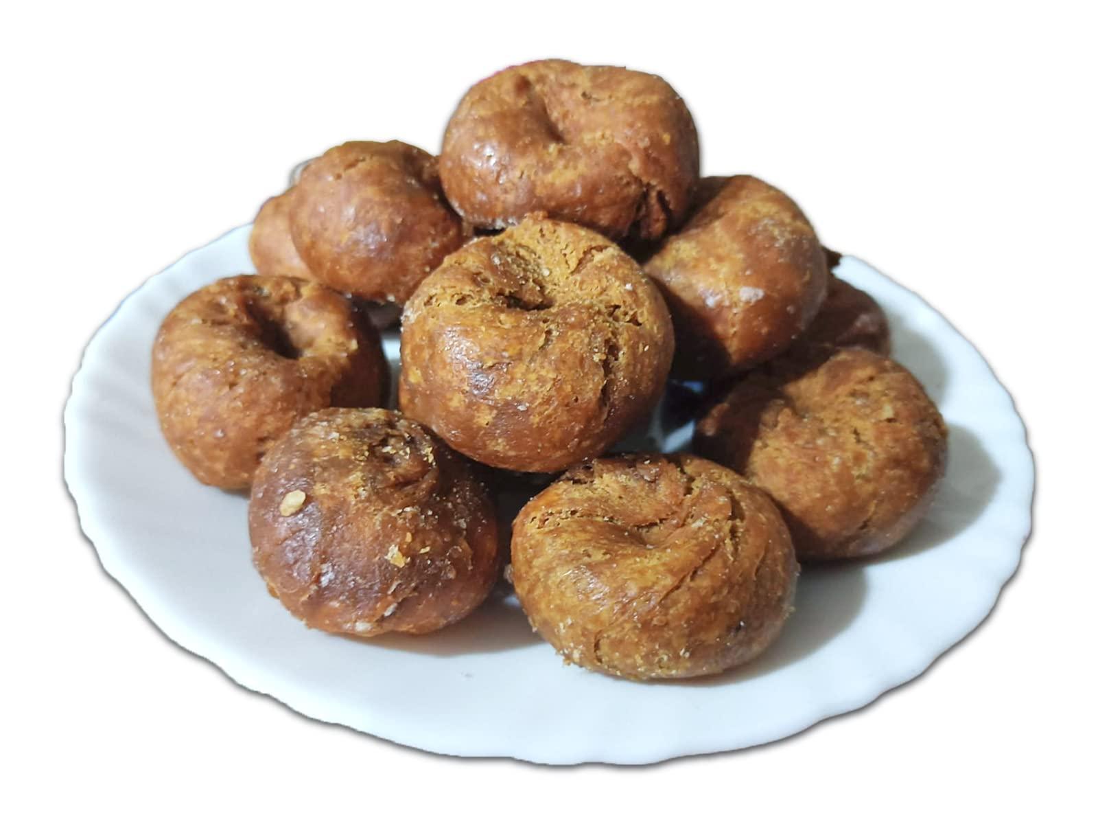 Lieber Lieber Kerala Traditional Kozhikod Special Ghee Vada sweet | Delicious Homemade Burfi Neywada sweet - Ready to eat - No preservatives No flavours | Hygienically Packed (1 kg)