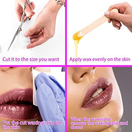 Vumdua Vumdua Non-Woven Wax Strip Roll for Body, Facial, Leg Hair Removal (3\" X 100Yd)