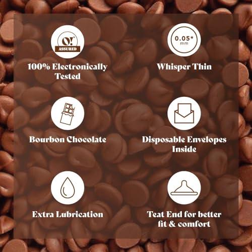 O! O! Thrillex Multi-Textured Flavored Condoms for Men | Dotted, Ribbed & Contoured Condom with Extra Lubrication | Combo of Berry Lover & Choco Lover (Pack of 2 x 3 Count Each Pack)