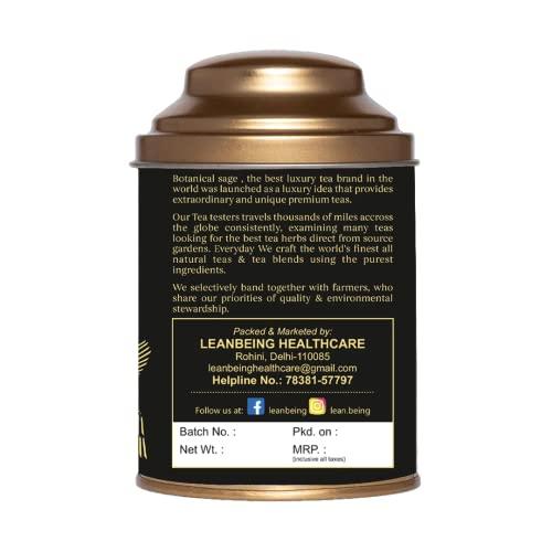 Botanical Sage Shahi Kesar Chai Tea 200g | Premium Chai Tea With Kesar | Selected | Luxury Tea