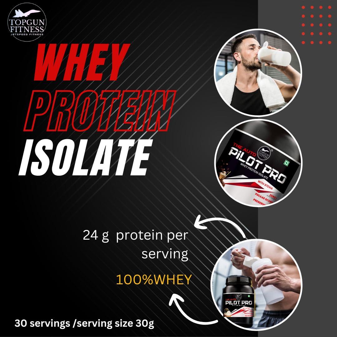 TOPGUN FITNESS Whey Protein Isolate The Auto Pilot Pro (Coffee Mocha)