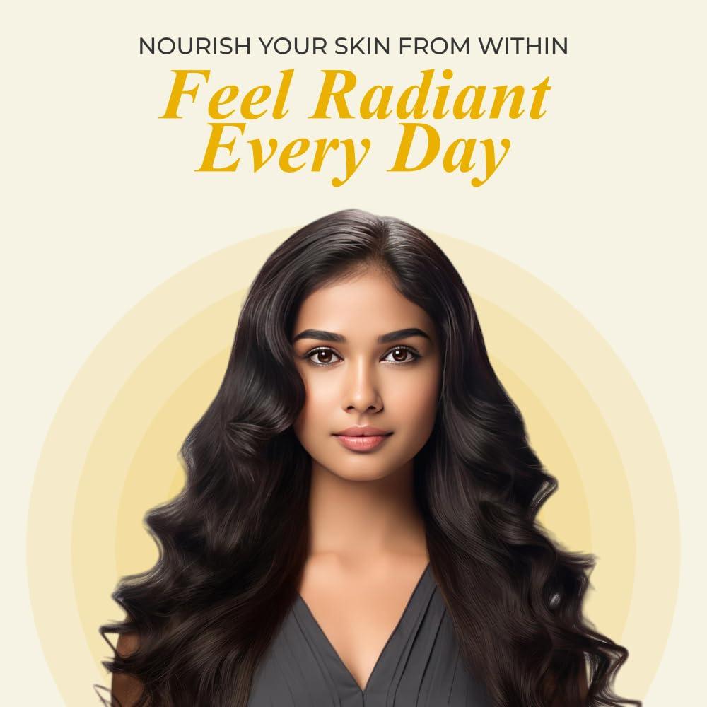 NUTRELA Nutrela Collagen Prash Supplement for Glowing & Younger Looking Skin - 400g | Patanjali Collagen Builder Skin Super Food for Men & Women