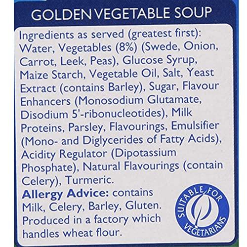Batchelor\'s Batchelor\'s Cup A Soup 4 Sachets - Golden Vegetable - 2 Pack, 2 x 82 g