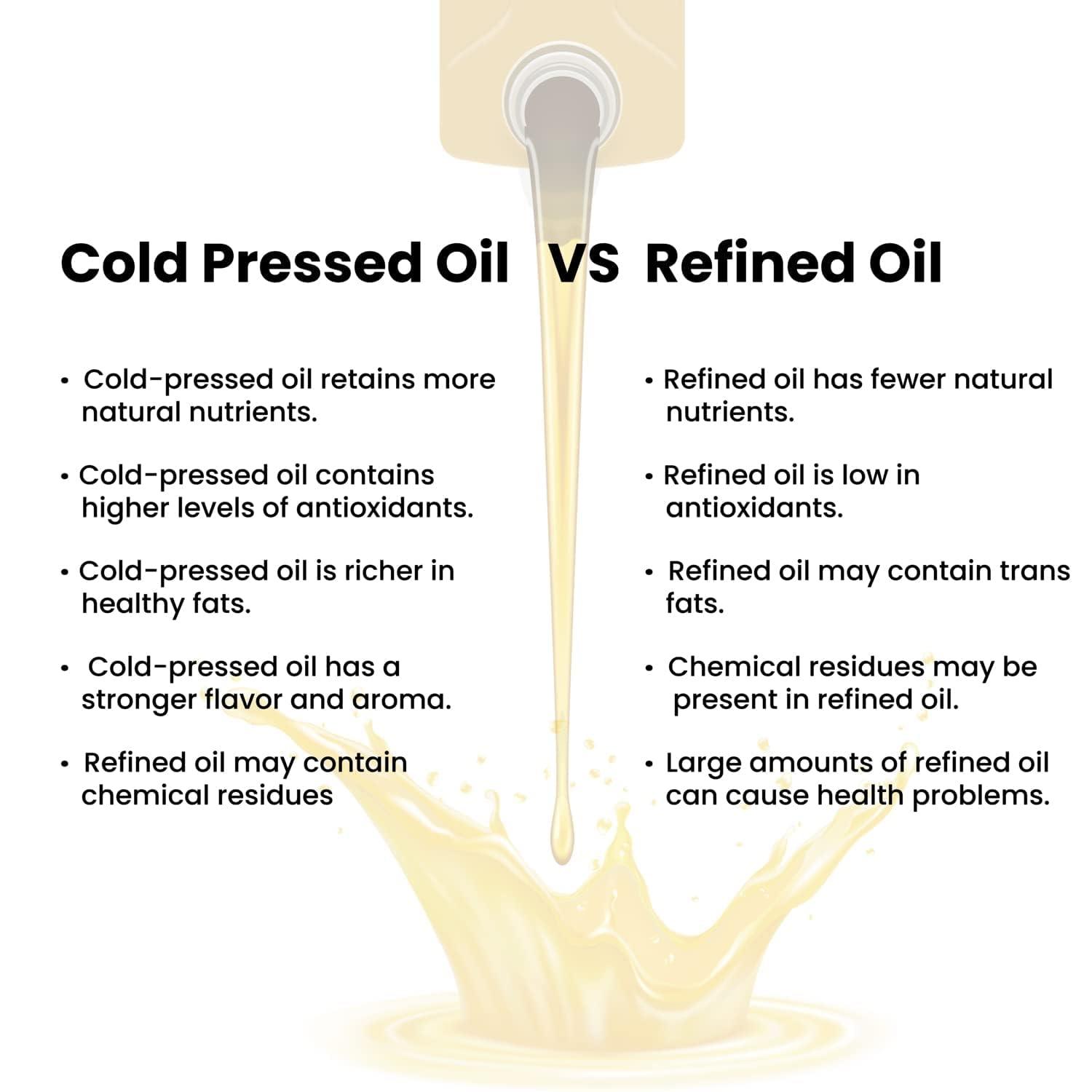 GOPINATH COOKING OIL Gopinath Cold Pressed Groundnut Oil - 1 Litre | Peanut Oil | Sing Tel | Kolhu/Kachhi Ghani/Chekku/Wood Pressed | Natural Oil | Chemical Free