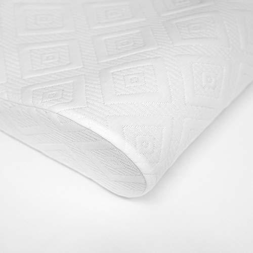 SensorPEDIC SensorPEDIC Solutions by SensorGel Contour Memory Foam Side and Back Sleepers Bed Pillow, Oversized, White