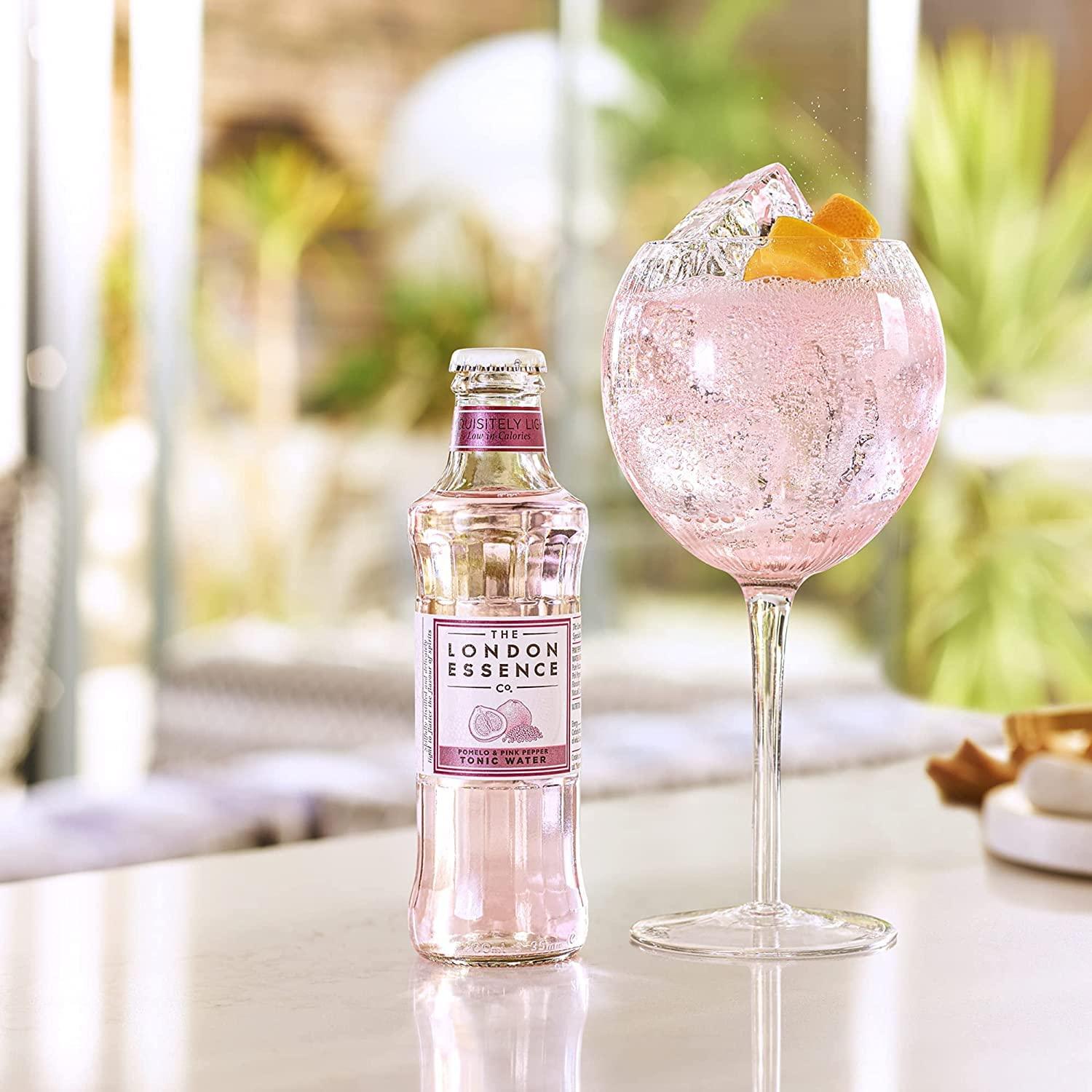 The London Essence Co. The London Essence Co. Pomelo & Pink Pepper Tonic Water, 6.76 fl oz 200 ml