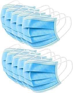 MARC LOUIS MARC LOUIS FACE MASK Surgical Mask 3 Layer Disposable Protective Surgical Face Mask, BFE >98% & PFE >95%, ISI, BIS, CE & ISO Certified