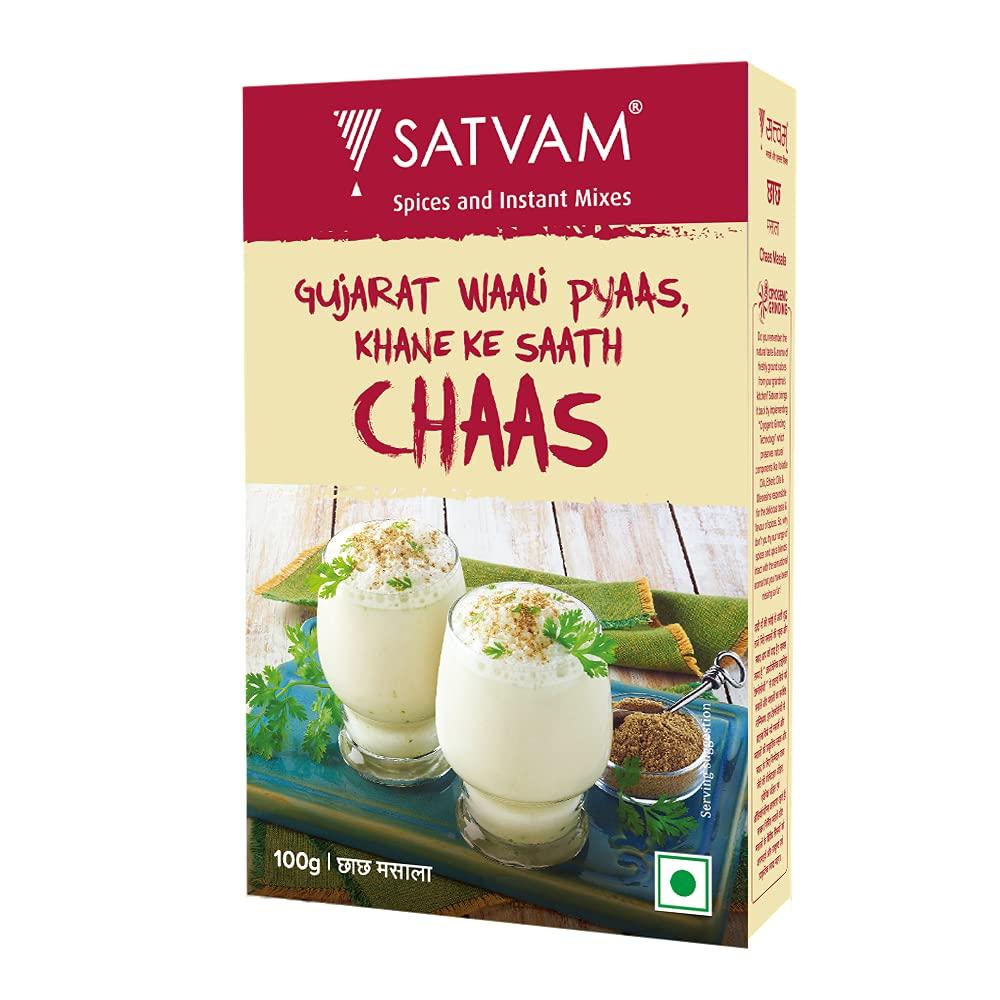 SATVAM Satvam Chaas/Buttermilk Masala (Pack of 2)|(2 * 100g)