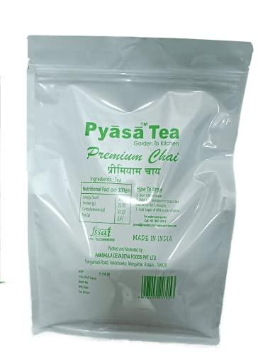 Pyasa Pyasa Premium Chai | Strong, Aromatic & Rich Green Assam Tea | Desi Chai| Desh ki Chai| Unique Tea crafted for chai lovers | Premium Kadak Chai Patti (1 KG)