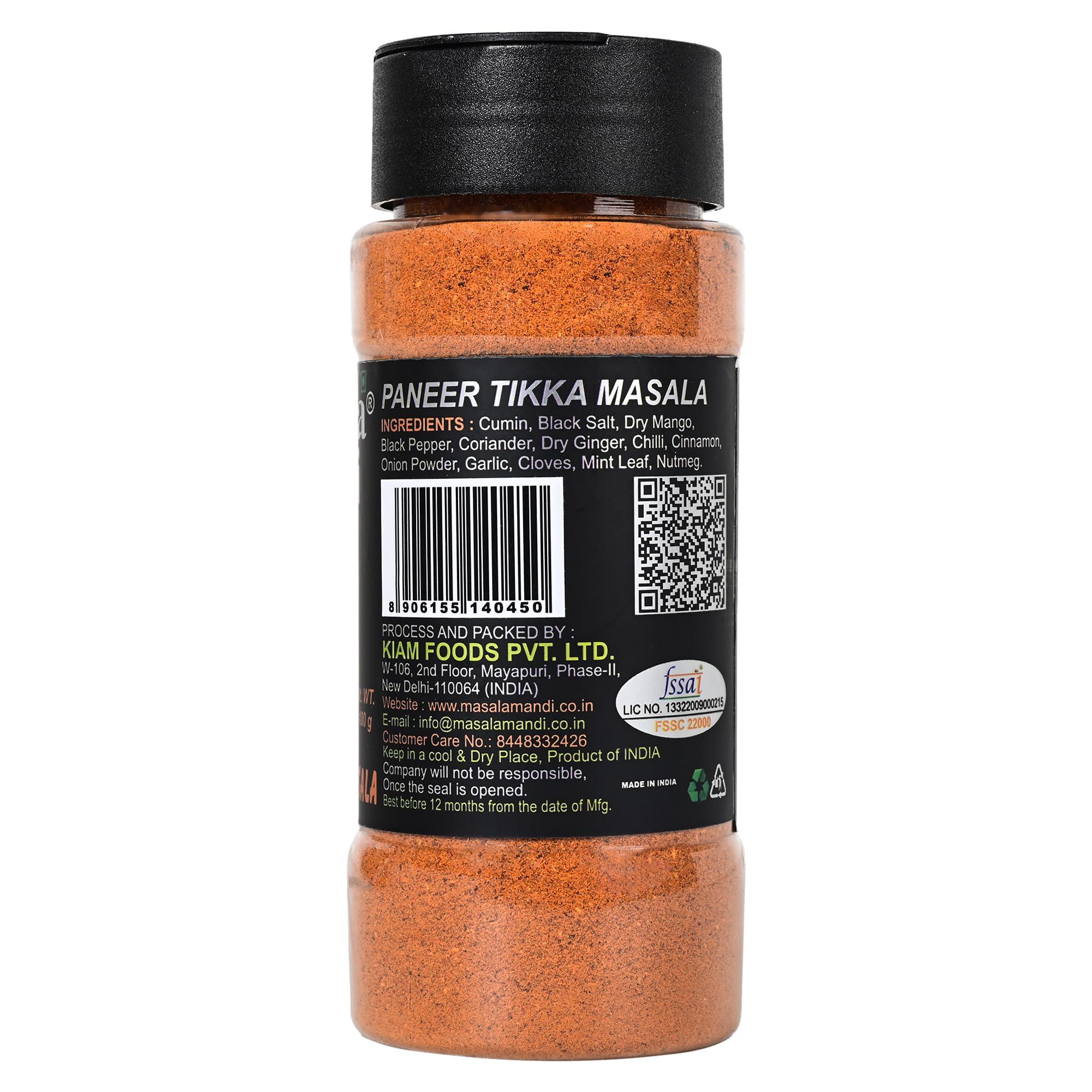 Masala Mandi Masala Mandi Paneer Tikka Masala, No Artificial Additives and No Pesticides 100 gm