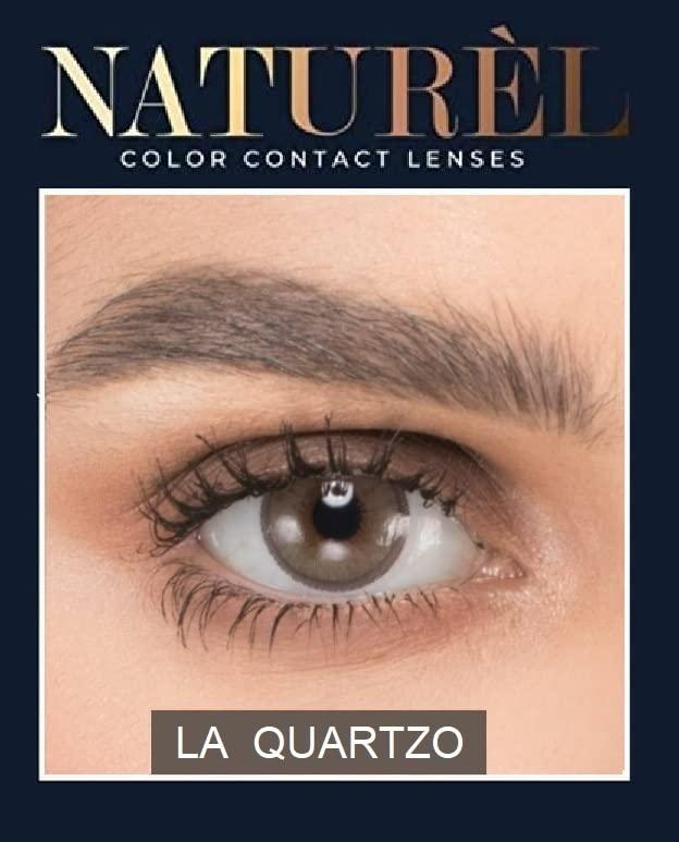 Vassen Co Ltd Naturèl Contact Lenses -Plano (10 Lens per box) -Color: (LA QUARTZO)