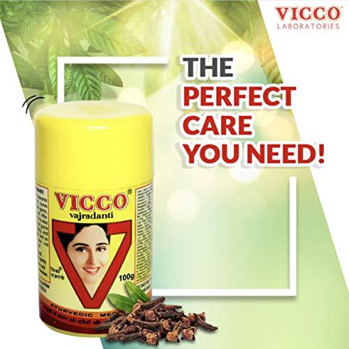 VICCO VICCO VAJRADANTI POWDER For Strong and Healthy Teeth & Gums (200g, 3)