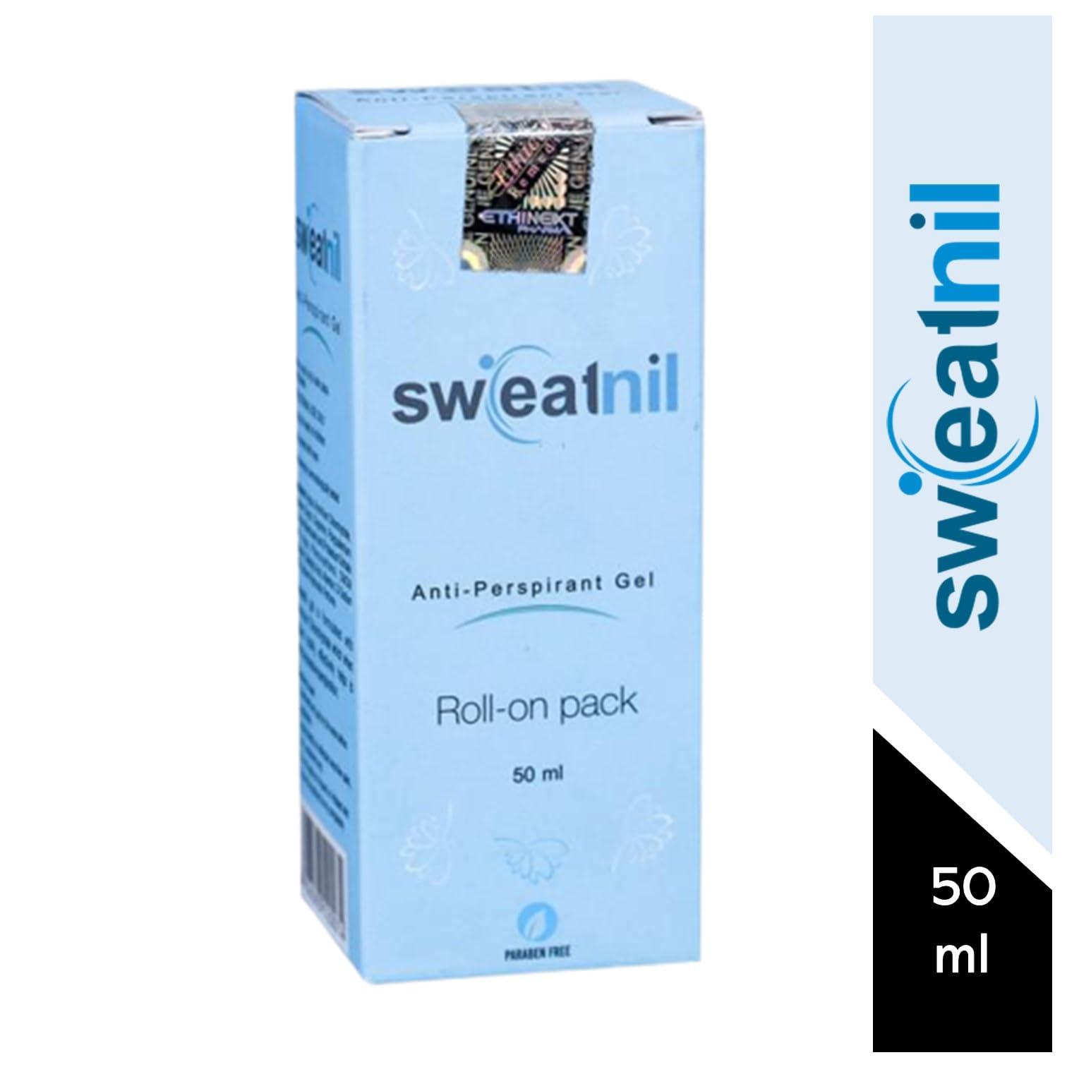 Sweatnil Sweatnil Anti-Perspirent Gel (50ml) : pack of 4