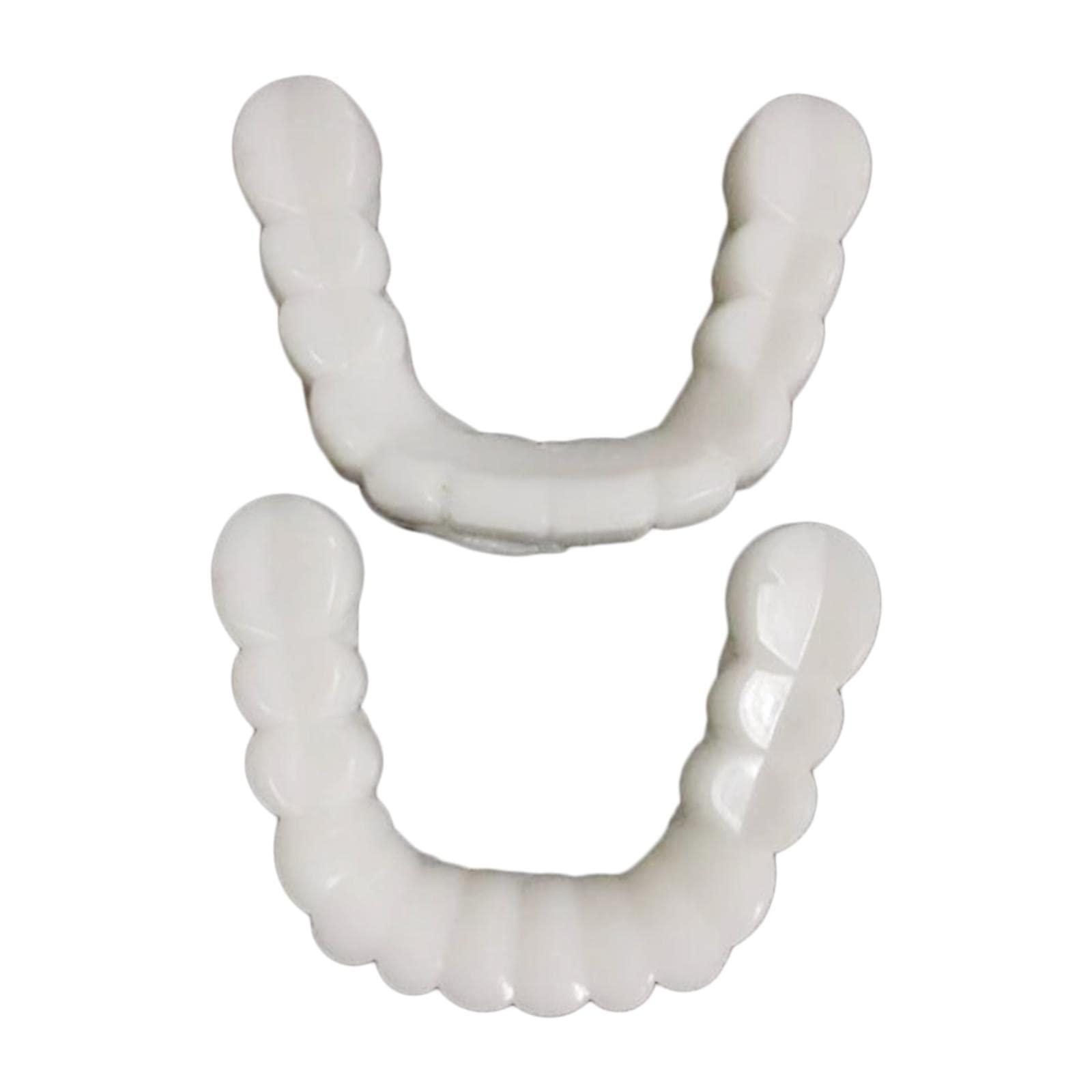 T.O.G. T.O.G. Resin Teeth Veneers Comfortable Dentures Tooth Cover Removable Reusable Upper Lower Cover