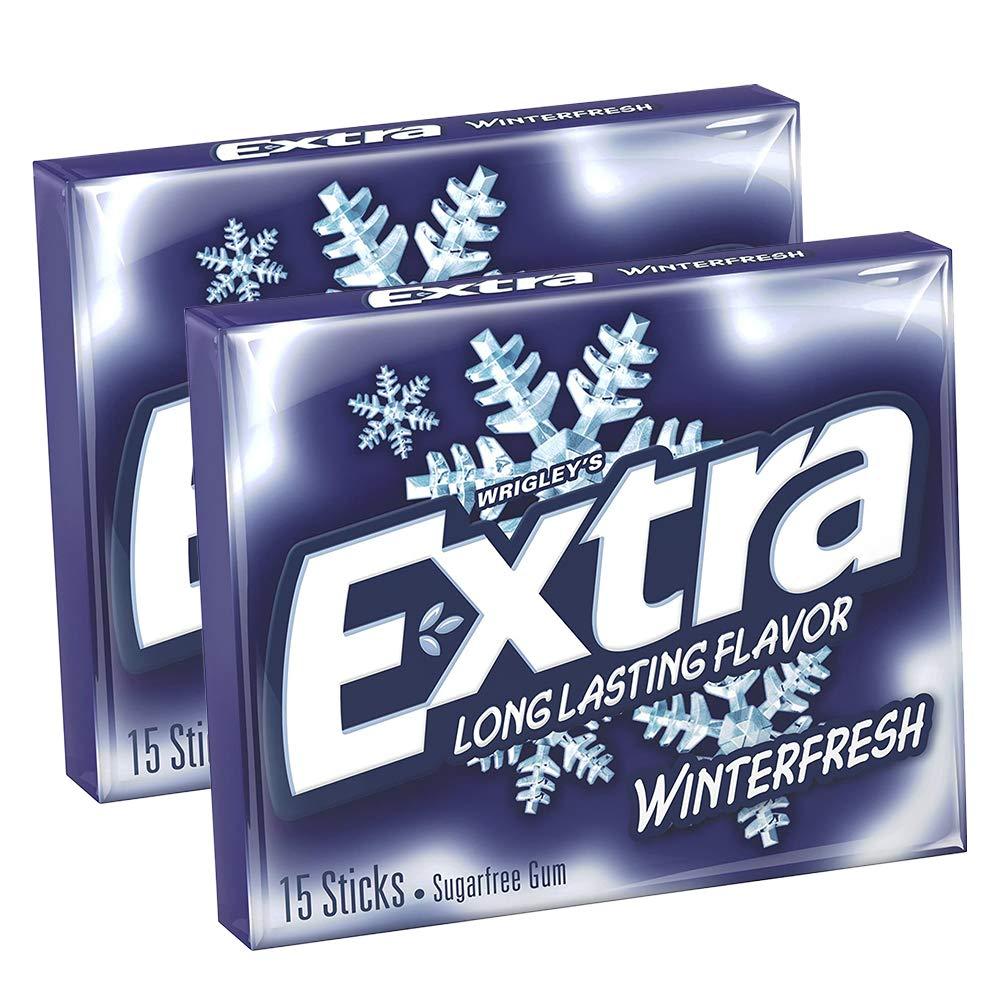 Wrigley's Wrigley's Extra Winterfresh Long Lasting Flavor, 2 x 40.5 g
