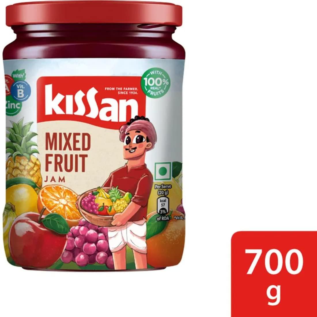 Kissan Kissan Mixed Fruit Jam, 700g Jar