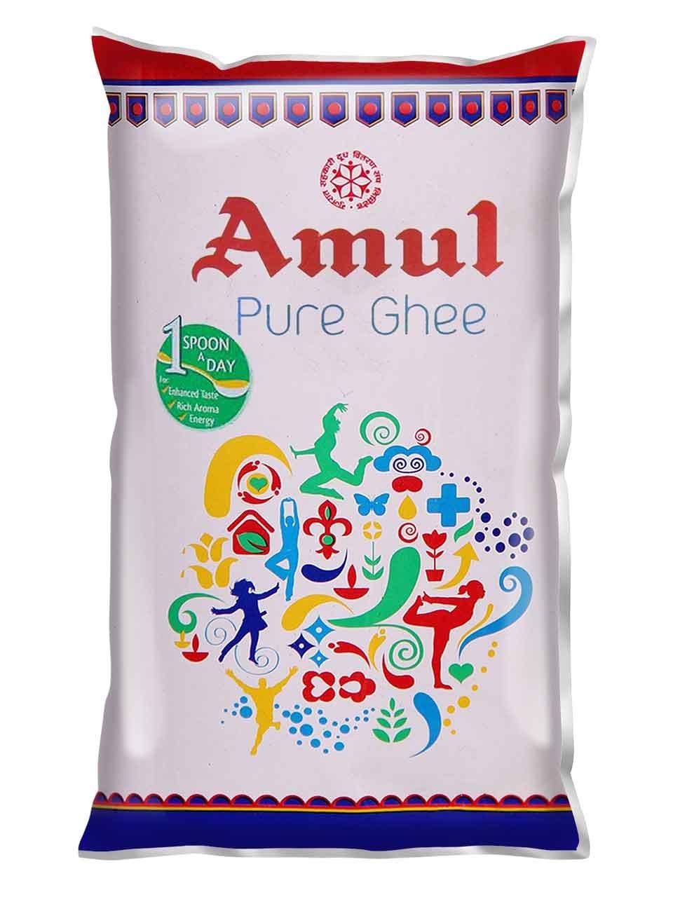 Amul Amul Pure Ghee 1 Ltr (2 pack)