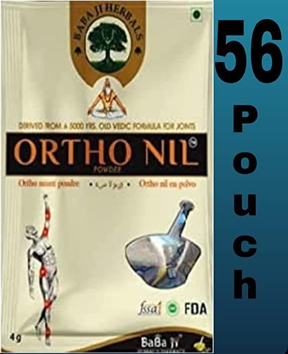 Greenstone Greenstone Ortho nil Powder Ayurvedic Baba ji Herbals Ortho nil Powder for Leg Muscle Joint Pain Arthritis Relief(pack of 56)